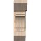 Ekena Millwork Merced Slat Smooth Bracket w/ Offset Brace, Douglas Fir, 7 1/2"W x 20"D x 24"H BKT0806X20X24MRC06SDF - alternate 2